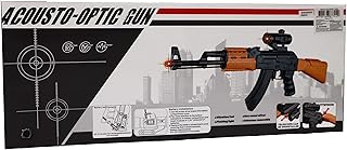 Pistolet jouet pour enfants ak-7744b, arme à feu avec son léger et vibration