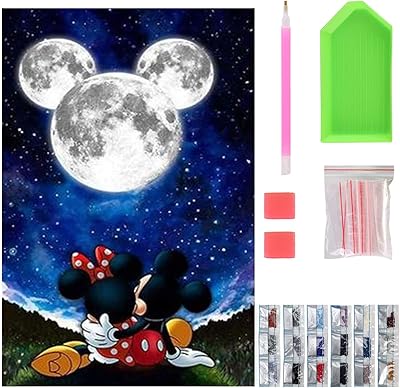 Kits de peinture diamant 5d pour enfants kits d'art rond pour adultes