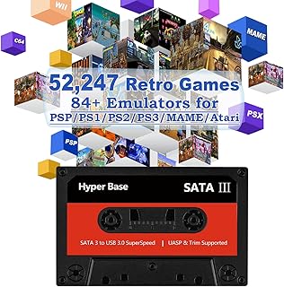 Console de jeu rétro avec disque dur externe de 2 to 52247