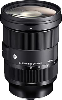 Objectif sigma f2.8, 24-70 mm pour appareils photo à objectif unique plein format