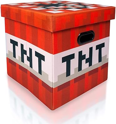 Cube de rangement minecraft tnt | cube de rangement tnt | cubes d'organisation
