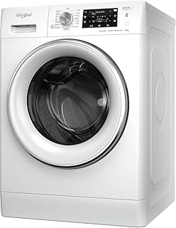 Lave-linge whirlpool à chargement frontal, 9 kg, blanc, ffd9469cvgcc