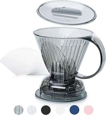 Goutteur de café et filtres intelligents, grand 18 oz (nuage) | barista's choice