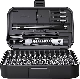 Jeu de tournevis bortoni, jeu d'outils électroniques 130 en 1 avec 121 pièces