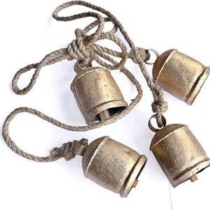 Zayan nautique laiton vache géante harmonie cloches de vache shabby chic style campagnard rustique métal suspendu cloches de vache géantes décor (4 pièces). Achetez malin avec Diaytar Sénégal, votre partenaire shopping 100% digital