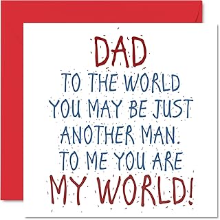 Belles cartes d'anniversaire pour papa papa tu es mon monde carte de joyeux