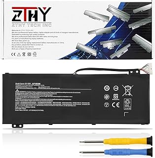 Zdthy batterie de remplacement pour ordinateur portable ap18e8m ap18e7m pour acer nitro 5