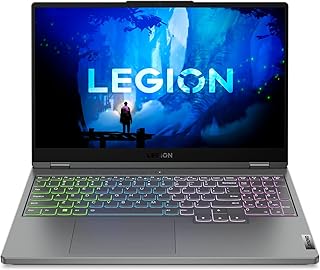 Ordinateur portable de jeu lenovo legion 5, écran wqhd 15,6 pouces, intel core