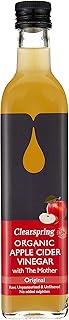Vinaigre de cidre de pomme biologique clearspring avec the mother 500 ml