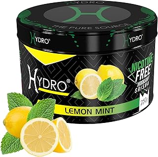 Arôme shisha à l'eau, 250 g, sans tabac, sans nicotine [menthe citronnée]