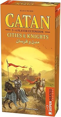 Jeu catan cities and knights | étendu pour 5-6 joueurs version