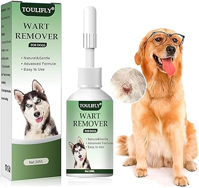 Tolly fly dog wart remover, dissolvant d'acrochordons pour chiens, remède naturel pour éliminer