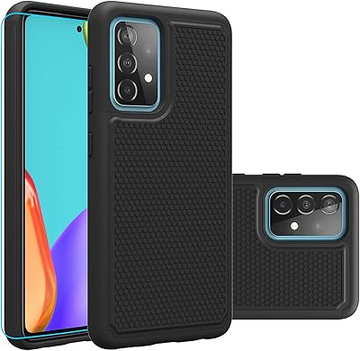 Coque pour samsung a52 5g avec protecteur d'écran hd gehner heavy duty