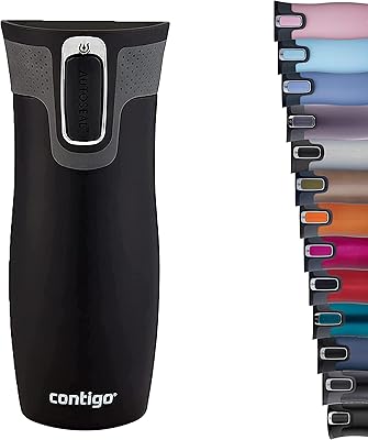 Tasse isotherme contigo west loop, en acier inoxydable, isolée, pour café, sorties