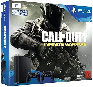 Sony playstation 4 slim - 1 to avec 2 manettes et call of