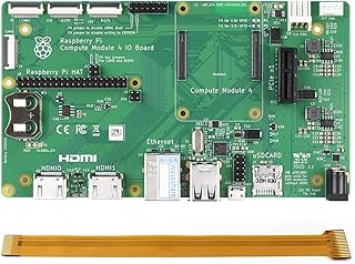 Ensemble de cartes pc waveshare 4 io avec câble de caméra rbi zero