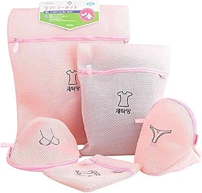 5 pièces de sacs à linge tissés pliables. des sacs qui offrent une protection
