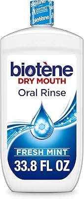 Rinçage oral à la biotine pour bouche sèche, désodorisant et soulagement de la bouche