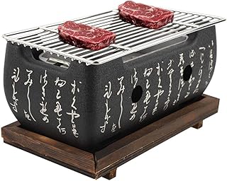 Grill japonais de style japonais barbecue portable au charbon de bois pour aliments