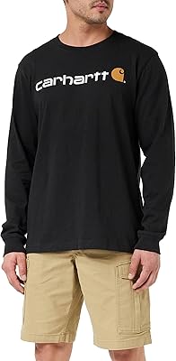 T-shirt à manches longues carhartt workwear signature graphic pour hommes - t-shirt avec logo principal, bleu. Toutes les catégories, tous les prix sur Diaytar