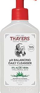 Thaiers nettoyant quotidien au ph équilibré, nettoyant visage à l'aloe vera, soin doux et hydratant pour peaux sèches, grasses ou à tendance acnéique, 236 ml. Transformez votre façon de consommer avec Diaytar Sénégal