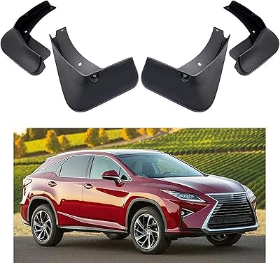 4 pièces de garde-boue avant et arrière pour lexus rx 350 350l 450h