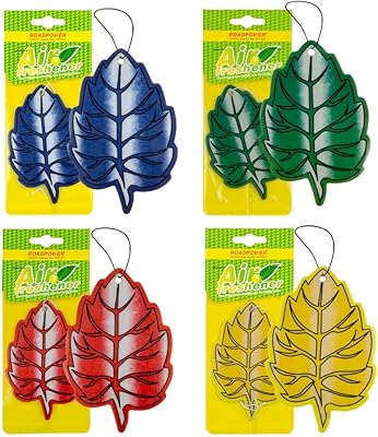 Désodorisant pour voiture road power parfum longue durée produit partiel paquet de 4