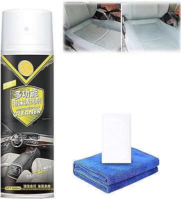 2023 nouveau nettoyant en mousse multifonction pour voiture spray polyvalent 650 ml intérieur