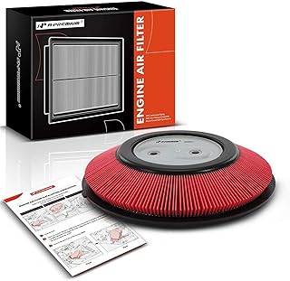 A - filtre à air moteur premium compatible avec nissan d21 pickup, frontier