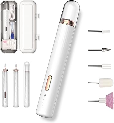 Lime à ongles portable sans fil ensemble d'outils de manucure perceuse pour enlever