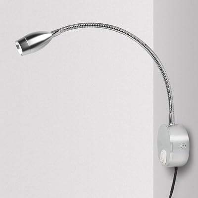 Lampes de lecture de livre de lit, lampe murale led simple, lampe