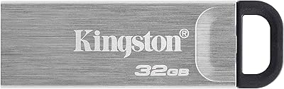 Kingston datatraveler kyson clé usb usb3.2, 32 go - avec style, appareil métallique