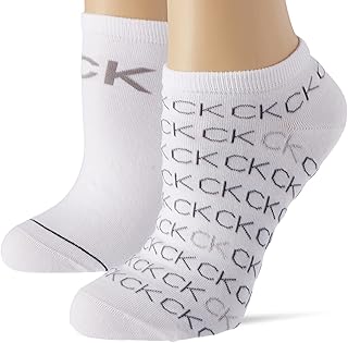 Chaussettes rembourrées avec logo ribbit calvin klein pour femmes paquet de 2
