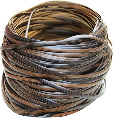 Kit de réparation de chaise en rotin kolsum geez de 230 pieds, marron