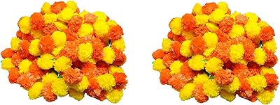 Couronne de fleurs artificielles moelleuses décoratives moira jinda/velours (10)