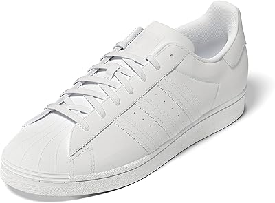 Baskets adidas originals superstar foundation pour hommes, blanc, 46,5 eu, blanc, 41 1/3