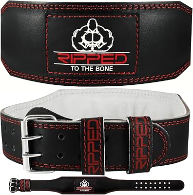 Ceinture de gymnastique en cuir véritable de qualité supérieure levage avec support