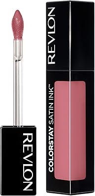 Rouge à lèvres liquide revlon colorstay satin ink - speckup-009, 50 ml, noir