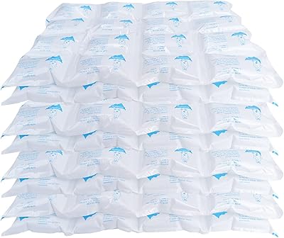 Packs de glace carbonique tarpés pour l'expédition d'aliments surgelés, packs de glace froide