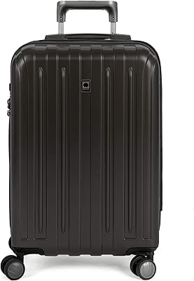Valise à main extensible internationale delsey helium titanium 19"