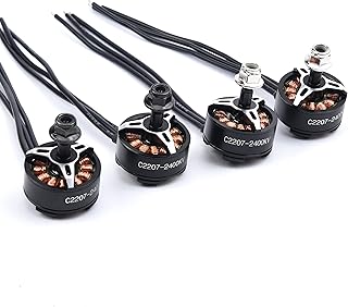 Moteur sans balais fpvdrone 2207 2400kv pour cadre de quadricoptère de drone