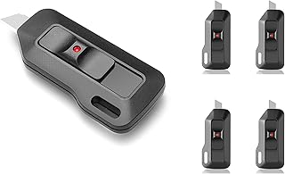 Mini coupe-boîte ouvre-boîte rétractable ouvre-lettre mini couteau de poche edc utilitaire