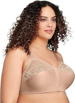 Soutien-gorge glamour magic lift pour femme avec fermeture sur tout le devant, grande