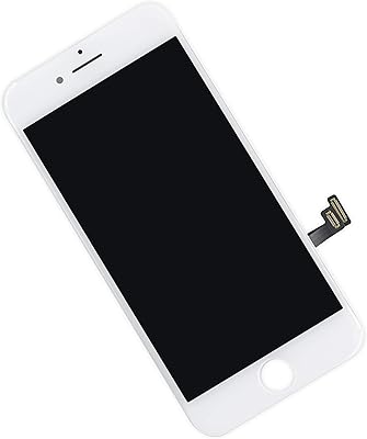Écran lcd et numériseur d'origine compatible avec iphone 7 - blanc