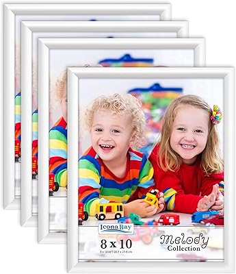 Cadres photo icona bay 8 x 10 (20 x 25 cm) (blanc neige