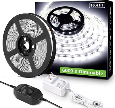 Lepro b00mhlifo8 avec alimentation 12v, 300 smd 2835, corde lumineuse flexible à led