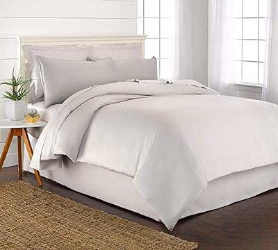 Parure de lit king size en pur bambou - 100 % bambou biologique