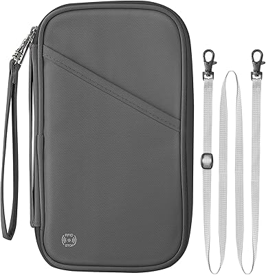 Porte-passeport familial rfid grand porte-monnaie de voyage étanche pour hommes et femmes