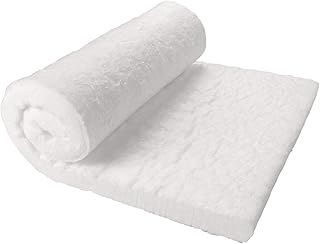 Couverture isolante en fibre de céramique avec capot de fabrication lean, 1" x