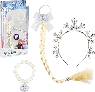 Ensemble d'accessoires pour cheveux la reine des neiges 2 pour filles avec bandeau